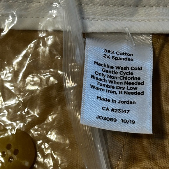 NWT Talbots Women’s Relaxes‎ Chino Ankle Length Size 18 - Picture 9 of 13